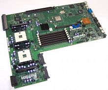 1U847 Материнская Плата Dell ServerWorks GC-SL Dual Socket 603 6DDR UW160SCSI U100 3PCI-X PCI 2SCSI 2LAN1000 Video ATX 400Mhz For PowerEdge 2650