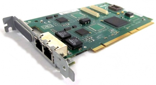 161105-001 Контроллер HP 10/100 dual-channel 64-PCI Network Interface Card (NIC)