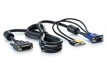 620698-501 KVM Кабель HP Virtual Media CAC Interface Adapter 520-605-502 RJ45 - Video&2xPS2&1xUSB