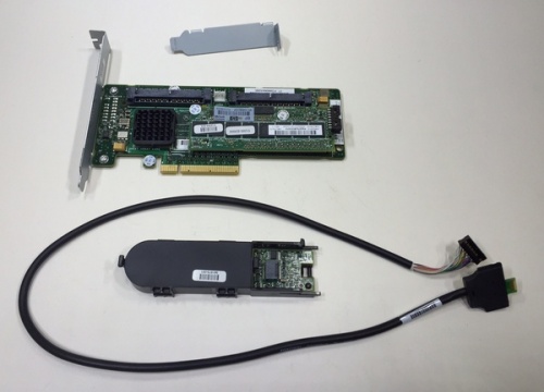 587225-001 Smart Array P812/1Gb with Flash BWC RAID 0,1,1+0,5,5+0,6,6+0 PCI-E 2.0 x8