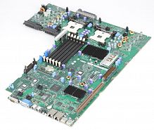 C8306 Материнская Плата Dell iE7520 Dual Socket 604 6DualDDRII 2UW320SCSI U100 PCI-X Video 2LAN1000 E-ATX 800Mhz For PowerEdge 2850 2800