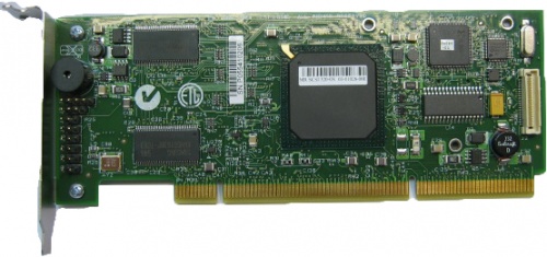 S26361-F3085-L228 Контроллер RAID SCSI Fujitsu-Siemens MegaRAID 320-0X Intel IOP321-400Mhz 128Mb 0-Channel RAID50 UW320SCSI LP LB PCI-X For RX200S2