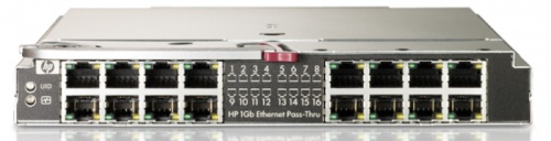 419329-001 Модуль Hewlett-Packard Ethernet Pass-Thru Module Expansion Module 1Gbit/s Fibre Channel 16 Ports For BladeSystem