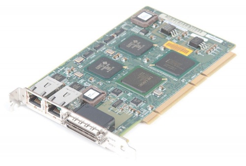 501-5727 Сетевая Карта SUN Microsystems X2222A Dual Fast Ethernet Adapter/ Dual SCSI Adapter i21154BE 2x100Мбит/сек 2xRJ45 2xVHDCI PCI/PCI-X