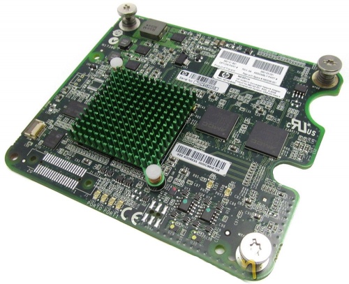 580238-001 Контроллер HP NC551m Dual Port FlexFabric 10Gb Converged Network Adapter