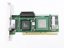 N5694 Контроллер RAID SCSI Dell PERC 320/DC ASR-2200S/64Mb 64Mb Int-1x68Pin Ext-2xVHDCI RAID50 UW320SCSI LP PCI/PCI-X