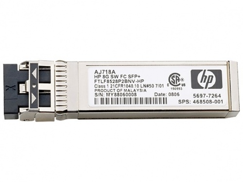 AJ718A Трансивер HP 850mm LC 8Gb Fiber module