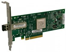 QLE8140-SR-CK Qlogic Single-port 10GbE-to-PCI Express Converged Network Adapter with SFP+ SR optical modules supporting distances up to 300m