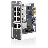 434203-001 Плата Удаленного Управления HP AF401A UPS Management Module 6xRS-232 2x10/100Мбит/сек Web/SNMP For XR UPS