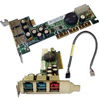 398879-001 Контроллер HP (MSI) MS-6993 Powered USB Adapter AGP Card 2-12V 3USB v.2.0 2x12v 1x24v AGP4x For POS Systems rp5000 rp5700
