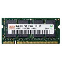 HYMP125S64CP8-S6 Оперативная память Hynix 2GB SO-DIMM DDRII-800 2Rx8 PC2-6400S