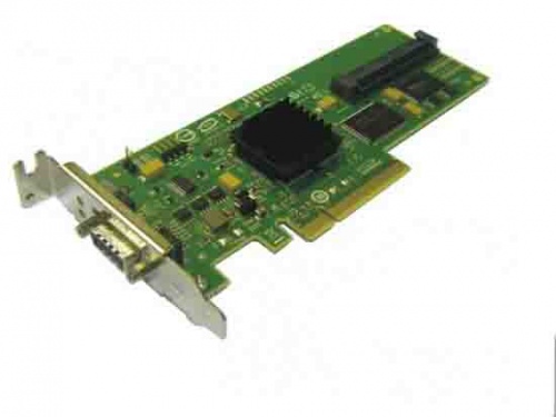 S26361-F3271-L201 Контроллер SAS Fujitsu-Siemens [LSI Logic] SAS3442E-R LSISAS1068 Int-1хSFF8484 (32-pin) 4xSAS/SATA Ext-1xSFF8470 (4xSAS/SATA) RAID10 U300 LP PCI-E8x
