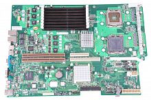 440633-001 Материнская Плата Hewlett-Packard i5000X Dual Socket 771 8FBD 2SATAII U100 PCI-E16x PCI-E8x 2PCI-X 2GbLAN E-ATX 1333Mhz 1U For DL140G3
