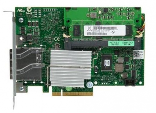 403-10589 Контроллер SAS Dell SAS PERC6/IR LSISAS1068 Int-2хSFF8484 (32-pin) 8xSAS/SATA RAID10 U300 PCI-E8x