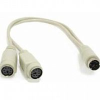 A90528-001 Кабель Intel Splitter PS/2 Y-Cable MD6M To 2x2MD6F