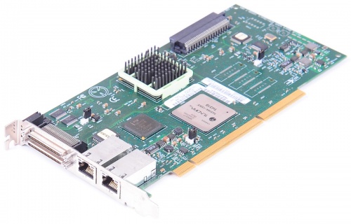 AB290AX Контроллер SCSI LAN HP LSI53C1030 Int-1x68Pin Ext-2xVHDCI UW320SCSI RAID1/0 2LAN1000 PCI-X For HP 9000 Server rx1620
