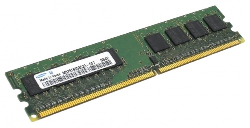 M378T5663QZ3-CF7 Samsung  512MB  1Rx8 PC2-6400U-666 DDR2