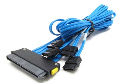 389950-001 Кабель HP 4-port Serial ATA (SATA) signal cable - ML350 G4p only