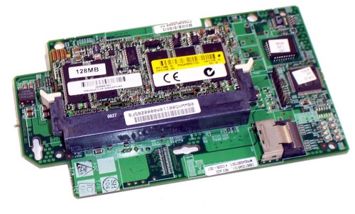 412205-001 Контроллер SAS RAID HP Smart Array E200i 0(128)Mb SAS/SATA RAID1/0(6) U300 For Proliant DL360G5 DL365G1 DL365G5 DL180G5
